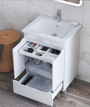 Тумба под раковину напольная VIGO Grani tn.GRI.OSK.75.2D.1Y, 75 см, артикул tn.GRI.OSK.75.2D.1Y