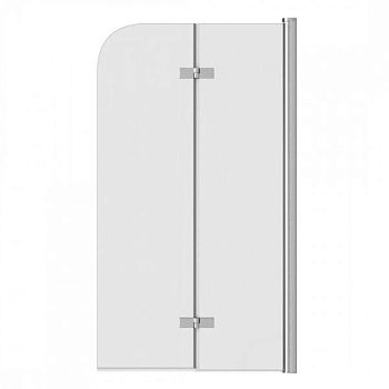 Шторка на ванну 80х140 см Maretti Valentina VA41R8014097-015, профиль хром