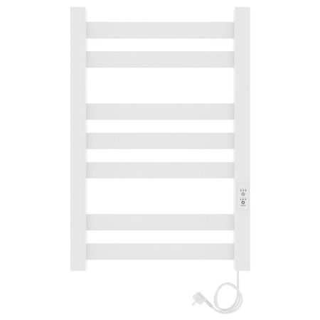 Полотенцесушитель электро "Гефест ЧК П7 500х800", белый муар, правый, артикул 73207615