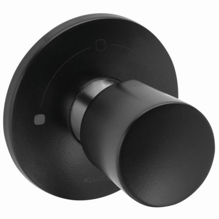 Переключатель потоков Kludi Balance 528478775 Черный Хром
