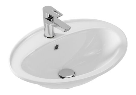 Раковина Cersanit Calla 54 UM-CL/1 Белая, артикул S-UM-Cl/1-w