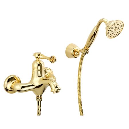 BOMOND Смеситель для ванны моноком. внешний, золото, артикул 30653