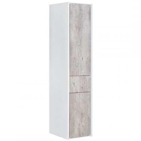 Пенал ROCA RONDA 32 ZRU9303006 (подвесной, 32*33,3*139, белый матовый/бетон), шт, артикул ZRU9303006