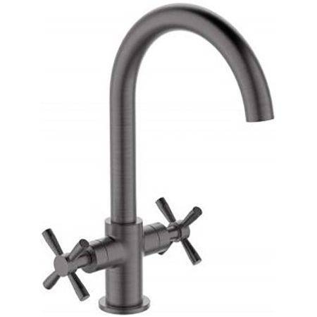 Смеситель для кухни Orange Mia M34-821Gr Графит