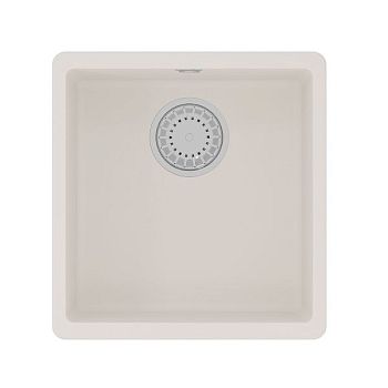 Кухонная мойка Lemark SINARA 400-U подстольного монтажа из кварцгранита цвет: Жасмин  (9910064)