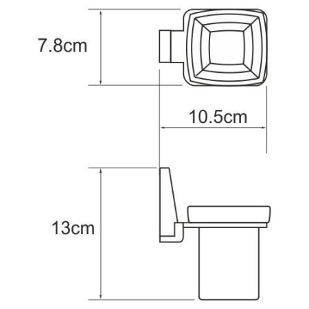 Abens K-3228 Подстаканник одинарный, артикул K-3228