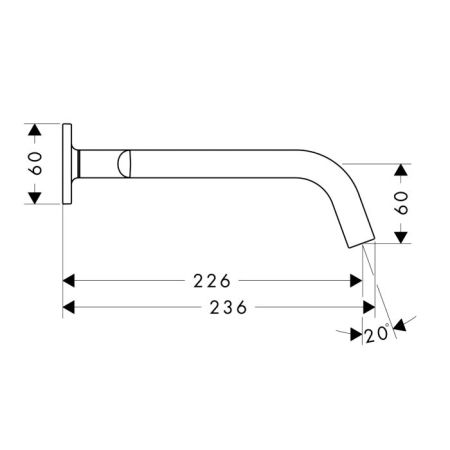 AX Citterio M Смеситель для раковины , цвет сталь