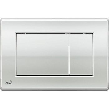 Клавиша смыва Alcaplast Basic M271 Хром глянцевый