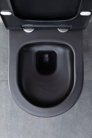 Чаша подвесного унитаза Allen Brau Priority 4.31001.31 черный матовый, артикул 4.31001.31