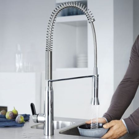Смеситель для кухни GROHE K7 с высоким изливом, хром (32950000) Смеситель для кухни GROHE K7 с высоким изливом, хром (32950000)