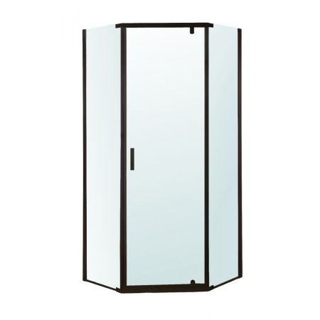 Душевой уголок BERGES SOLO T Black 1000х1000, артикул 061110