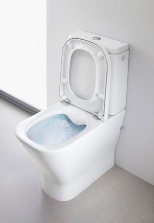 Унитаз напольный ROCA GAP 34273700H Rim гор. вып. 60*35 (белый), шт