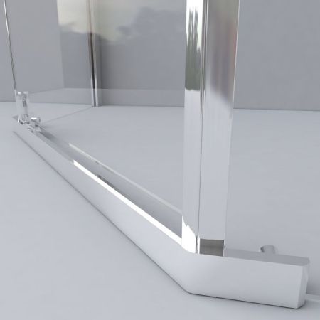 Душевой уголок Vincea Stresa 90x90 VSP-1S900CL профиль Хром стекло прозрачное, артикул VSP-1S900CL