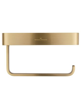 Держатель для туалетной бумаги с полкой WONZON & WOGHAND ROMA, Бронза (WW-7236)