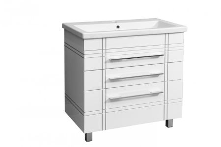 Тумба "Опера 80", патина серебро, Сомо 80, артикул SP-00000015