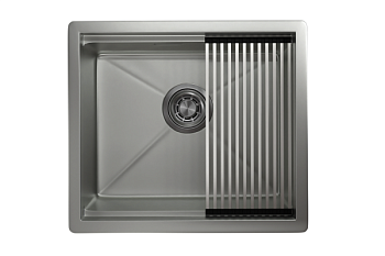 Кухонная мойка GRANULA Kitchen Space (5045U, СТАЛЬ МАТОВАЯ)