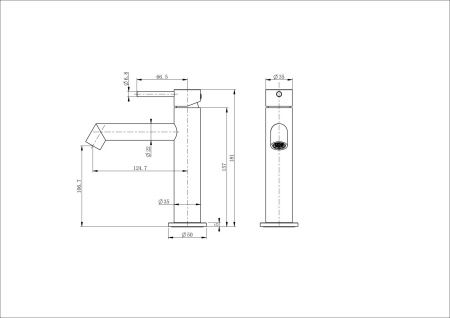 Смеситель для раковины WONZON & WOGHAND, Хром (WW-H1063-CR) Смеситель для раковины WONZON & WOGHAND, Хром (WW-H1063-CR)