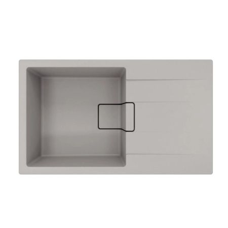 Кухонная мойка Florentina РИВЬЕРА 20.485.D0860.305, грей, артикул 20.485.D0860.305