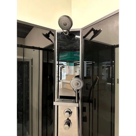 Душевая кабина Timo Premium ILMA Black ILMA902RB, 120x80x222, артикул ILMA902RB