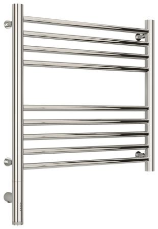 Полотенцесушитель электрический "БОГЕМА 3.0" прямая 500х500 / МЭМ левый (Без покрытия), артикул 00-5804-5050