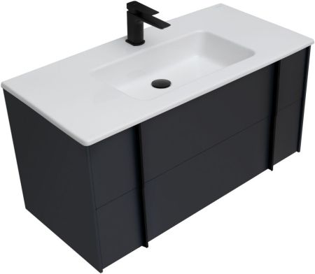 Тумба под раковину Allen Brau Reality 100 1.32007.AM антрацит матовый, артикул 1.32007.AM