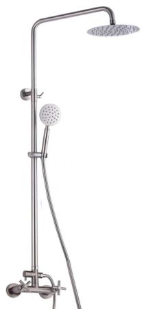 Душевая система Fmark FS8435, сатин, артикул FS8435