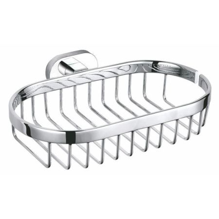 Мыльница Rav Slezak YUKON YUA0301CB, хром/белый, артикул YUA0301CB