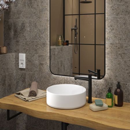 Раковина чаша Maretti EA13NS63-844, белая, артикул EA13NS63-844