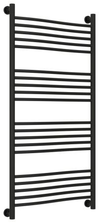 Полотенцесушитель водяной "ФЛЮИД+" 1200х600 (Матовый Чёрный), артикул 31-0222-1260