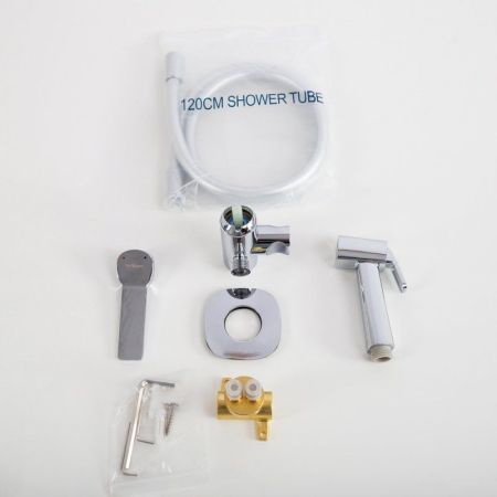 ALBANO Гигиенический душ со смесителем, хром ALBANO-HGN-CRM, артикул ALBANO-HGN-CRM