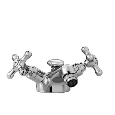 Stella Roma Смеситель для биде на 1 отверстие 3604, с донным клапаном, цвет: хром, артикул RM 00204 CR00