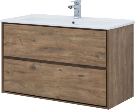 Тумба под раковину Aquanet Милан 105 дуб рустикальный, артикул 00339971