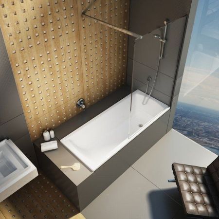 Душевая перегородка Ravak Walk-In Free ST 1500x2000 GW9FP0C00Z1 профиль Хром стекло Transparent