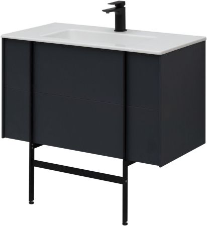 Тумба под раковину Allen Brau Reality 90 1.32006.AM антрацит матовый, артикул 1.32006.AM