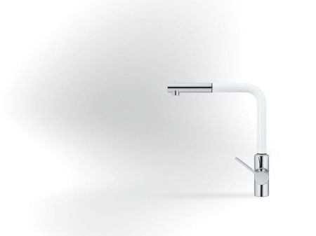Смеситель для кухни Kludi L-Ine 408519375 Белый Хром, артикул 408519375