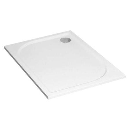 Душевой поддон из искусственного камня Radaway Paros D 80x120x13 белый, артикул MBD8012-03-1