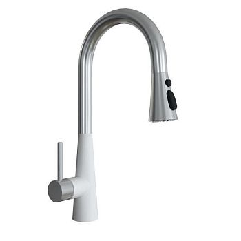 Смеситель для кухни с выдвижным изливом Florentina ВИТА 313.29Н.1223.201, жасмин