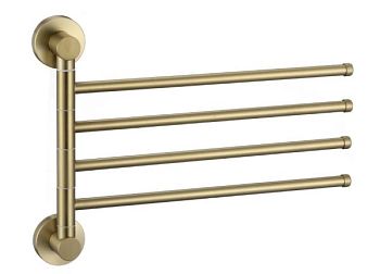 Полотенцедержатель Savol S-005604C, матовое золото