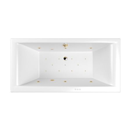 Ванна WHITECROSS Savia Duo 170x80 "RELAX" (золото), артикул 0103.170080.100.RELAX.GL