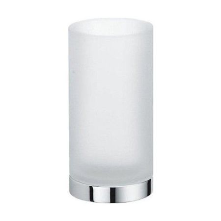 Colombo Nordic Стакан настольный, цвет: хром/матовое стекло, артикул B5241.CR-VAN