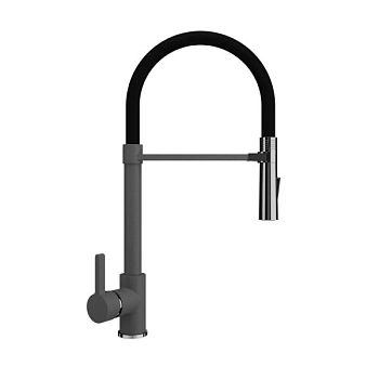 Смеситель для кухни Ulgran U-024-309, темно-серый