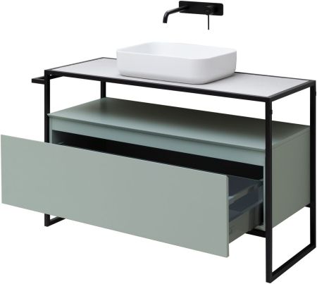 Тумба под раковину Allen Brau Priority 120 1.31004.PWM папирус матовый, артикул 1.31004.PWM