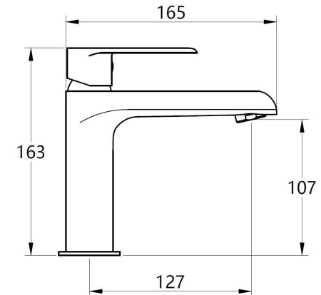 Смеситель Fairway для раковиныовины, артикул: FY26