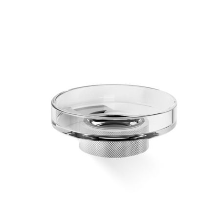 Decor Walther Club WSS Мыльница подвесная, прозрачное стекло, цвет: хром, артикул 0857700