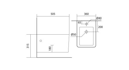 Биде подвесное AQUATEK ЛИБРА New AQ0506N-00, 505*360*315 мм, цвет белый, артикул AQ0506N-00