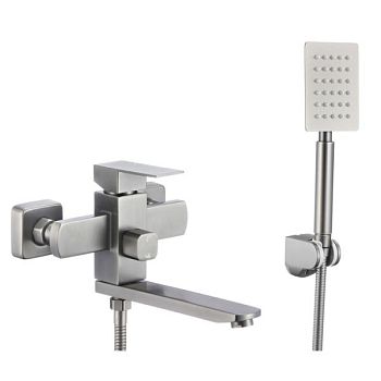 Смеситель для ванны Fmark FS8104, сатин