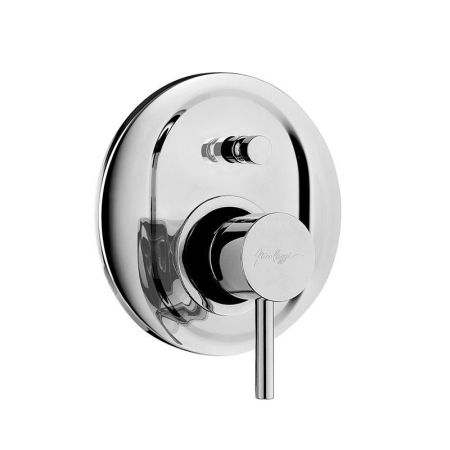 Nicolazz Olympus Внешняя часть встраиваемого смесителя для ванны , с переключателем, цвет: хром