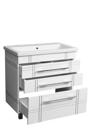 Тумба "Опера 80", патина серебро, Сомо 80, артикул SP-00000015