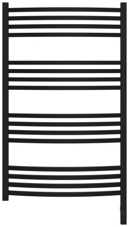 Полотенцесушитель электрический АРКУС 3.0 1000х600 МЭМ правый (Матовый чёрный), артикул 31-5705-1060