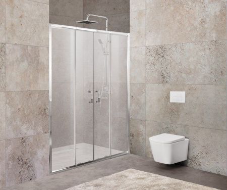 Душевая дверь BelBagno UNIQUE-BF-2-150/180-M-Cr Душевая дверь BelBagno UNIQUE-BF-2-150/180-M-Cr
